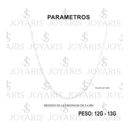 Collar de Plata .925 Diseño Revólver con Zirconia para Hombre - Imagen 7