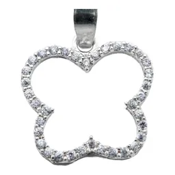 Collar de Plata 925 Flor Brillante con Zirconia para Dama - Imagen 3