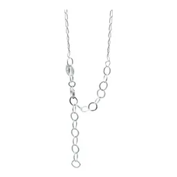 Collar de Plata 925 Nudo de Bruja con Mini Zirconia Azul - Imagen 5