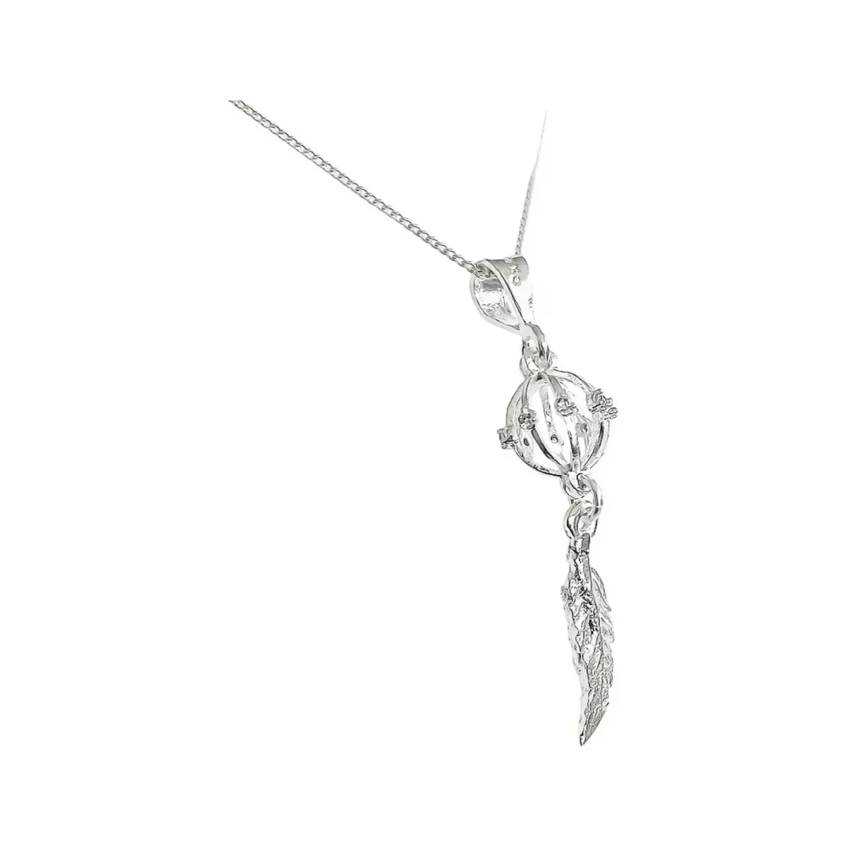 Collar Dije Atrapasueños Plata 925 con Zirconia Brillante - Imagen 3