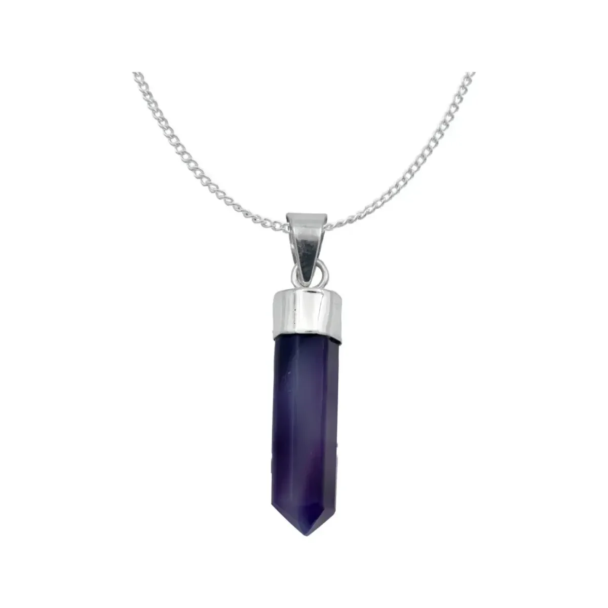 Collar Dije Cuarzo Natural Prisma Plata .925, joyería energética mexicana, colgante de cuarzo ahumado, diseño maximalista.