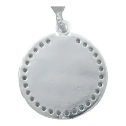 Collar Dije Graduación Niño Niña Plata .925 con Zirconia - Imagen 5