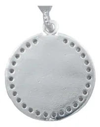 Collar Dije Graduación Niño Niña Plata .925 con Zirconia - Imagen 5