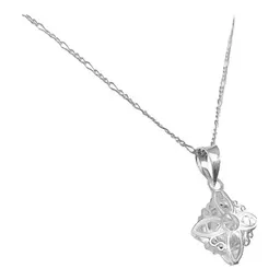 Collar Dije Nudo de Bruja Celta Plata 925 con Zirconia Brillante - Imagen 2