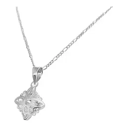 Collar Dije Nudo de Bruja Celta Plata 925 con Zirconia Brillante - Imagen 3