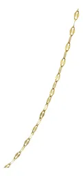 Collar Dije Trébol Oro 10k Esmaltado Negro Suerte - Imagen 3
