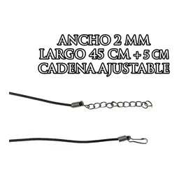 Collar Medalla Tetragramaton Plata 925 con Cadena de Caucho - Imagen 4