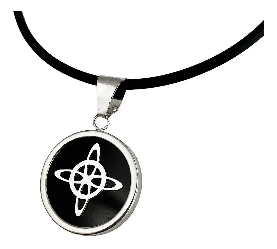 Collar Negro Plata .925 50cm - Imagen 1