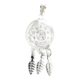 Collar Plata 925 Atrapa Sueños Zirconia con Cadena - Imagen 3