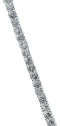 Collar Plata 925 Cadena Tenis con Zirconia Transparente 40cm - Imagen 3