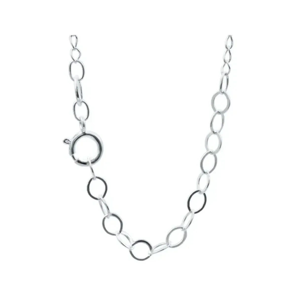 Collar Plata 925 Colibrí Esmaltado Fucsia Cadena Ajustable - Imagen 3
