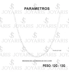 Collar Plata 925 Dije Metralleta con Zirconia para Hombre - Imagen 7