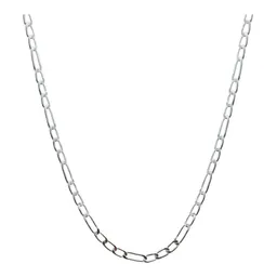 Collar Plata 925 Nudo Bruja Plano con Zirconias 50cm - Imagen 4