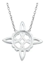 Collar Plata 925 Nudo de Bruja Celta Protección Artesanal México - Imagen 3