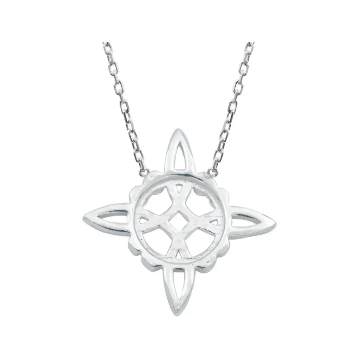Collar Plata 925 Nudo de Bruja Celta Protección Artesanal México - Imagen 3