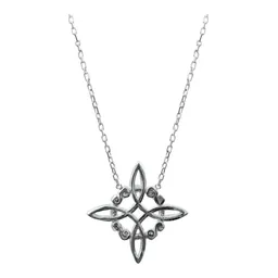 Collar Plata 925 Nudo de Bruja Celta Protección - Imagen 1