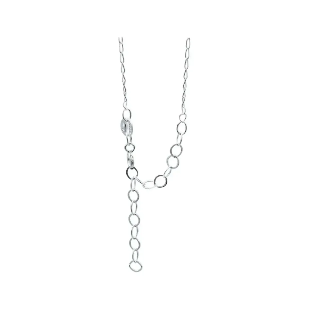 Collar Plata 925 Nudo de Bruja con Zirconia Rosa - Imagen 5
