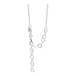 Collar Plata 925 Nudo de Bruja con Zirconia Violeta y Cadena Bolita - Imagen 5