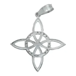 Collar Plata 925 Nudo de la Bruja Celta con Zirconia - Imagen 4