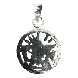 Collar Plata 925 Tetragrámaton Diamantado con Cordón Ajustable - Imagen 5