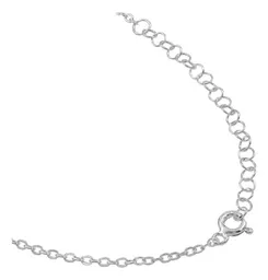 Collar Plata 925 Tréboles Negros Zirconia Ajustable para Mujer - Imagen 3