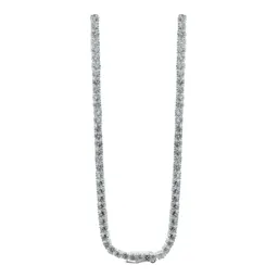 Collar Tenis Plata 925 con Zirconias Transparentes 45cm - Imagen 1
