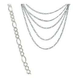 Conjunto Cadena Aretes Plata 925 Nudo Bruja con Zirconias Joyería Artesanal - Imagen 8