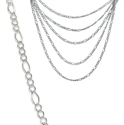 Conjunto Cadena Aretes Plata 925 Nudo Bruja con Zirconias Joyería Artesanal - Imagen 8