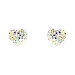 Conjunto Collar Aretes Plata 925 Árbol de la Vida Corazón Zirconia Amarilla - Imagen 3