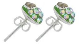Conjunto Collar Dije Colibrí Plata 925 con Piedrería Verde Artesanal - Imagen 4