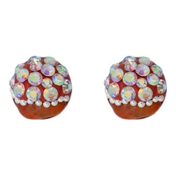 Conjunto Collar y Dije Plata Ley .925 Colibrí con Piedrería Naranja - Imagen 3