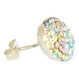 Conjunto Dije Árbol de la Vida Corazón Plata .925 Zirconia Celeste con Cadena - Imagen 4