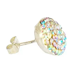 Conjunto Dije Árbol de la Vida Corazón Plata .925 Zirconia Celeste con Cadena - Imagen 4