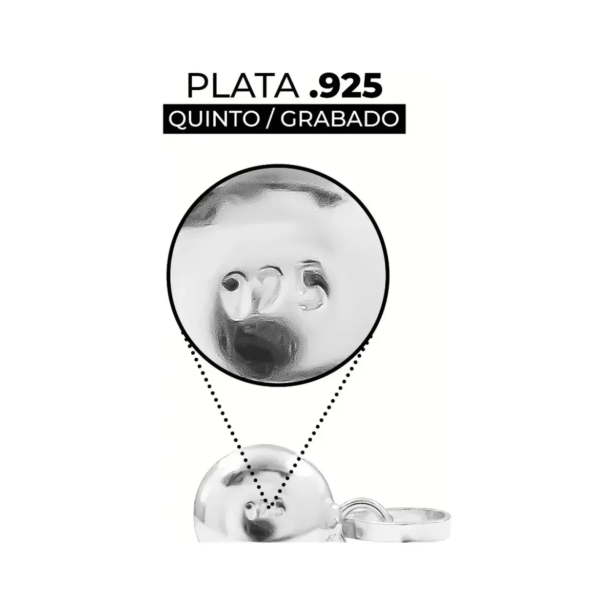 Conjunto Dije Aretes Plata 925 Zirconias Tornasol Mujer - Imagen 5