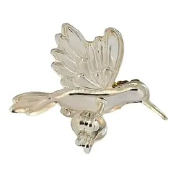 Conjunto Dije Colibrí Plata 925 con Zirconia Amarilla y Cadena Eslabón - Imagen 4