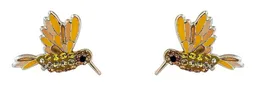 Conjunto Dije Colibrí Plata 925 con Zirconia Amarilla y Cadena Eslabón - Imagen 8