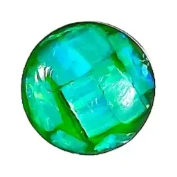Conjunto Dije Mariposa Plata 925 con Zirconia Verde y Cadena - Imagen 3