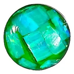 Conjunto Dije Mariposa Plata 925 con Zirconia Verde y Cadena - Imagen 3