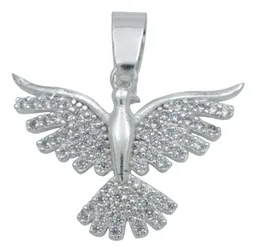 Dije Colibrí Plata 925 con Zirconia Brillante para Mujer - Imagen 1