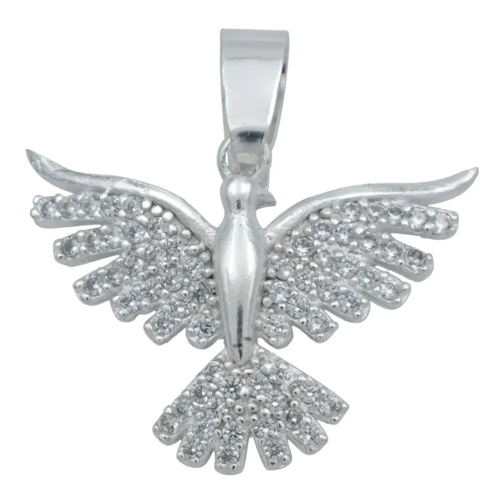 Dije Colibrí Plata 925 con Zirconia Brillante para Mujer - Joyaris joyería fina artesanal mexicana