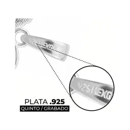 Dije Colibrí Plata 925 con Zirconias Multicolor - Imagen 3