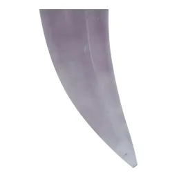 Dije Colmillo Plata 925 con Piedra Natural Morada para Hombre - Imagen 6