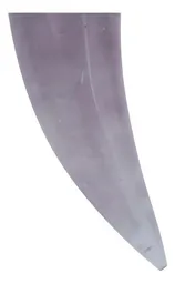 Dije Colmillo Plata 925 con Piedra Natural Morada para Hombre - Imagen 6