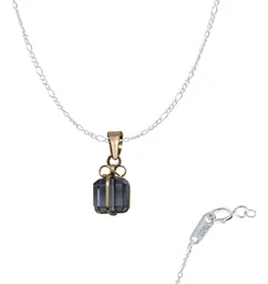Dije Corazón con Zirconia Oro Blanco 10k - Imagen 1