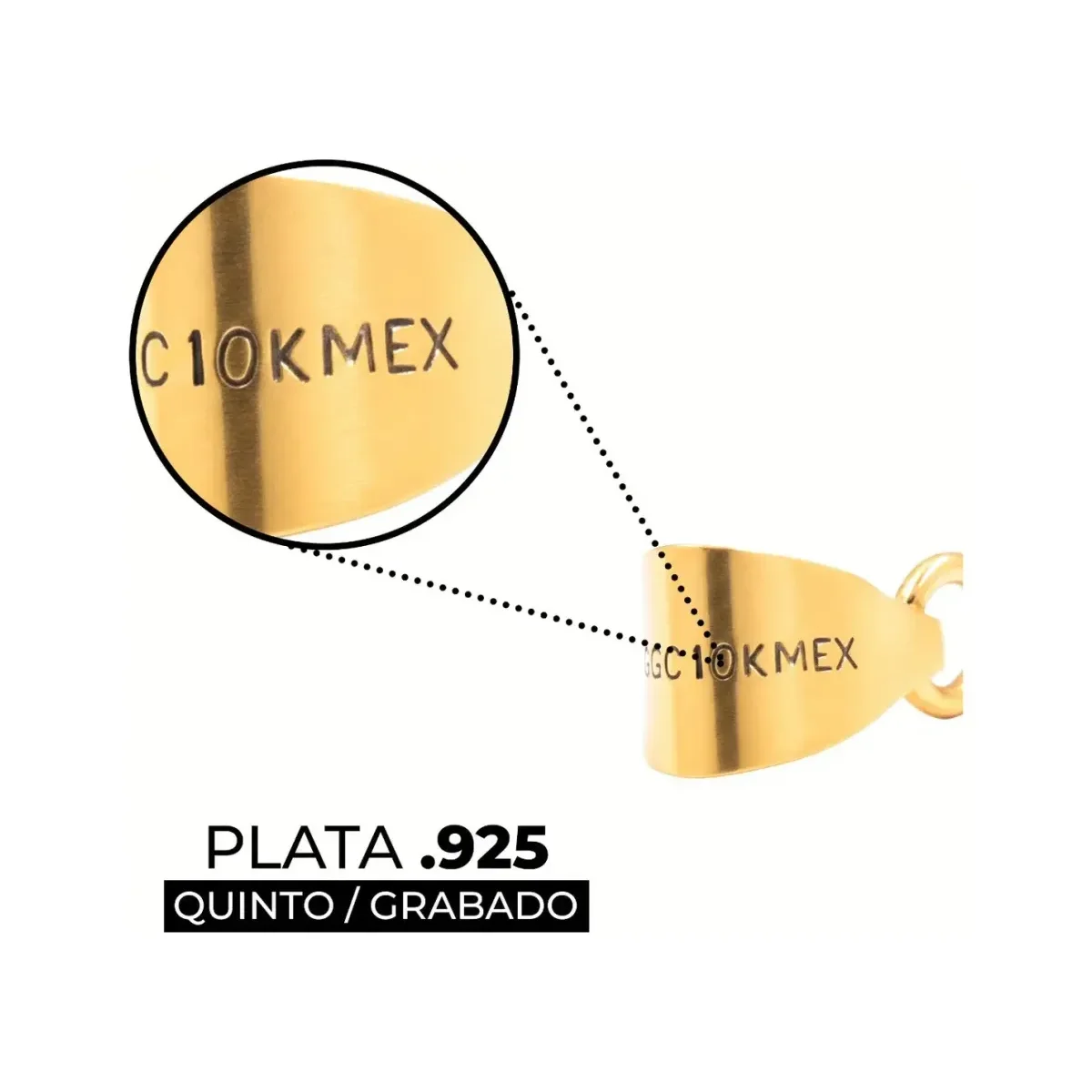 Dije Corazón Inflado Oro 10k Minimalista para Mujer - Imagen 4