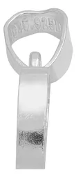 Dije Corazón Plata 925 con Zirconia Blanca para Mujer - Imagen 5