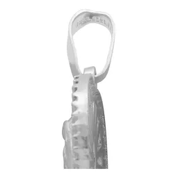 Dije Corazón Virgen Guadalupe Plata 925 Zirconia Mujer - Imagen 6