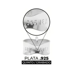 Dije Corona de Rey Plata 925 con Zirconia Transparente - Imagen 3