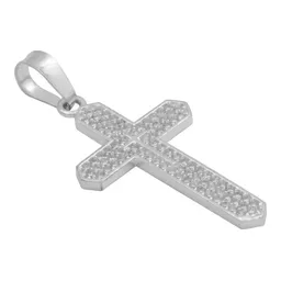 Dije Cruz con Zirconias Plata .925 para Hombre - Imagen 3