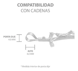 Dije Cruz Cristo Crucificado Plata 925 Estilo Madera Religioso - Imagen 6